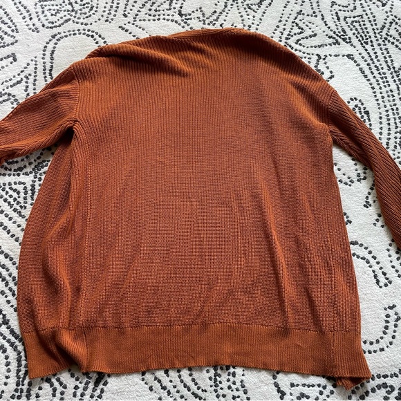 BP Cotton Open Front Long Cardigan Sweater - Picture 2 of 8